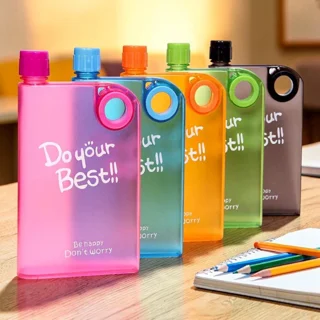 قمقمه کتابی طرح Do Your Best سایز A5 گنجایش ۳۸۰ میلیلیتر